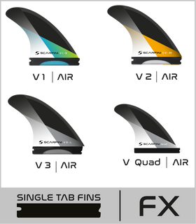 AIR REPLACEMENT FINS - Single tab