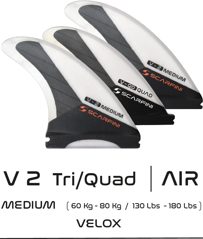 Scarfini quad deals fins